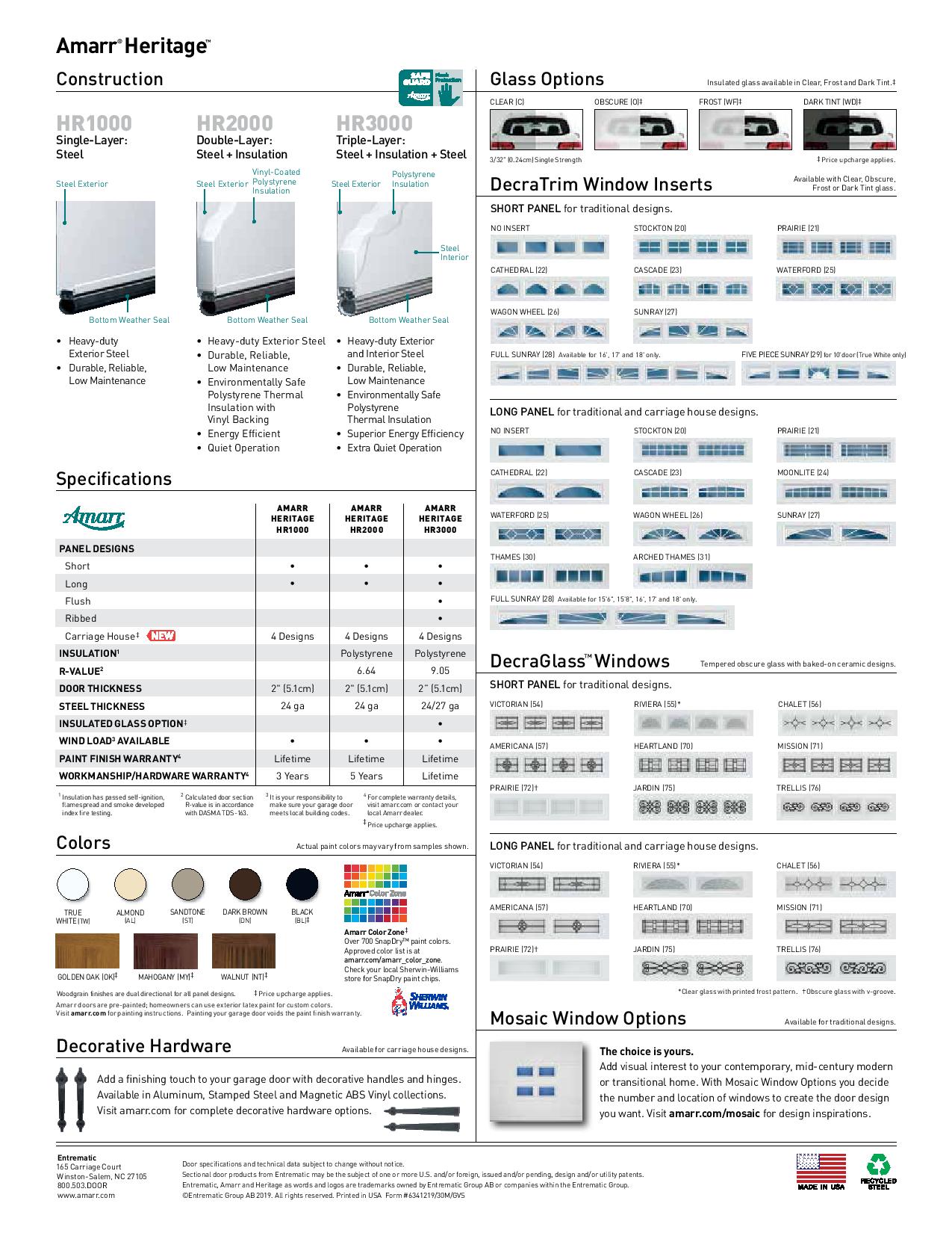 Garage door sales in Calgary