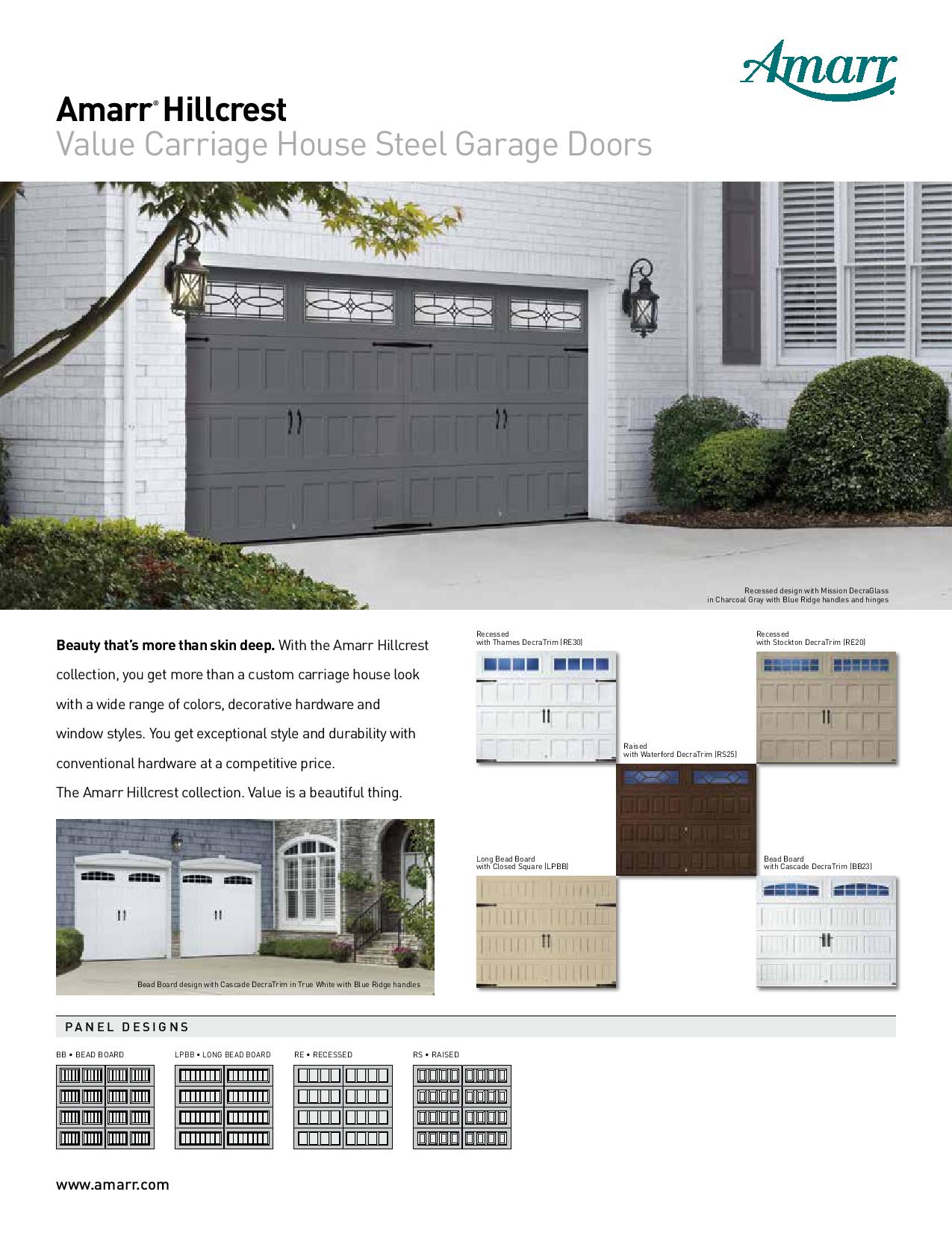 Amarr doors for sale