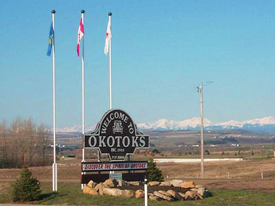 Garage door repair services in Okotoks