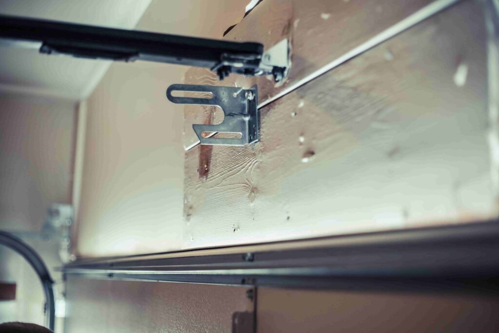 garage door shaft installation