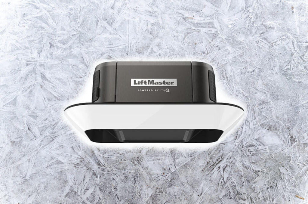 Can garage door openers freeze and how to prevent them from freeing