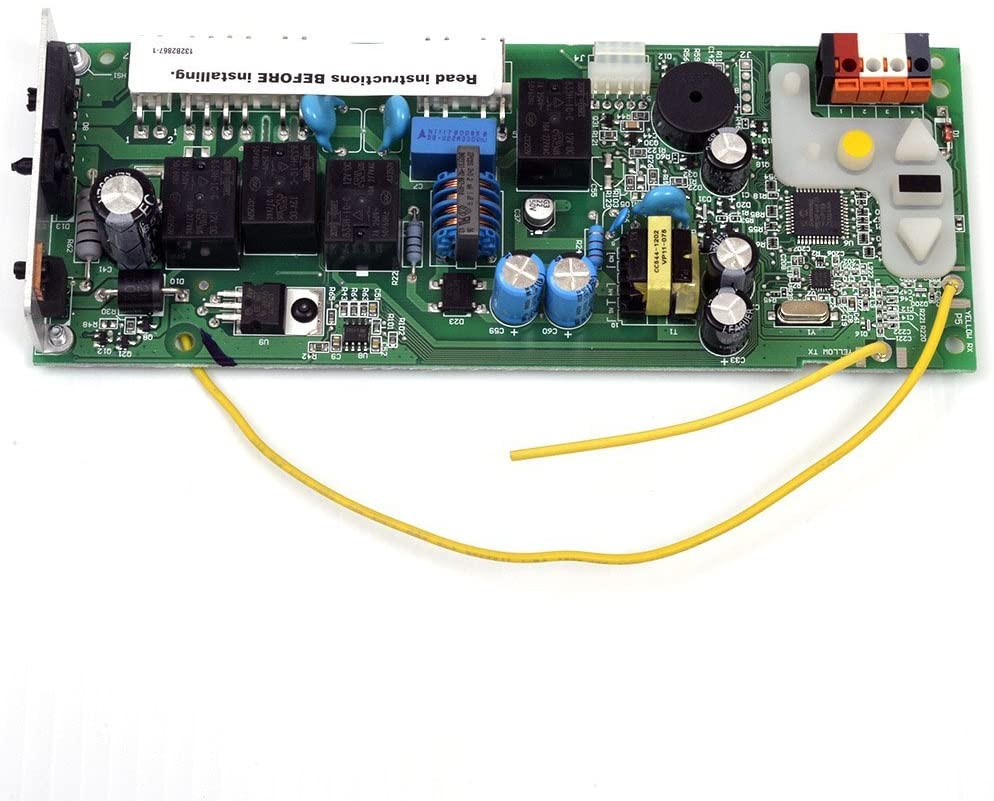 Faulty Logic Board Can Cause Garage Door To Open Up By Itself.