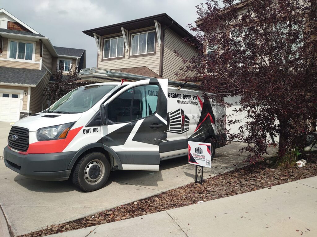 Calgary Garage Door Fix Van