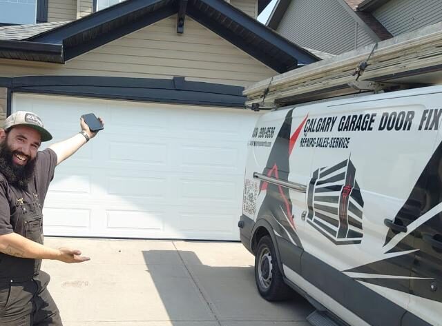 Garage door sales in Calgary NorthEast