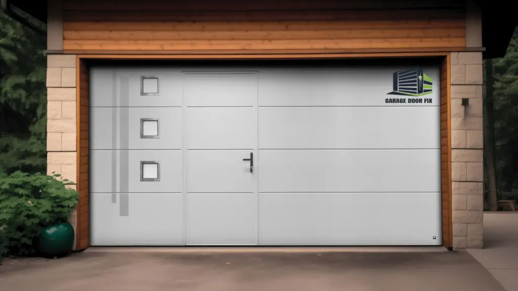 Ryterna Garage Door With Wicket Door in Calgary